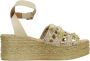 Mtng Studded Sleehakken Beige Dames - Thumbnail 1