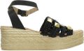 MTNG Sandalen met sleehak 50214m - Zwart