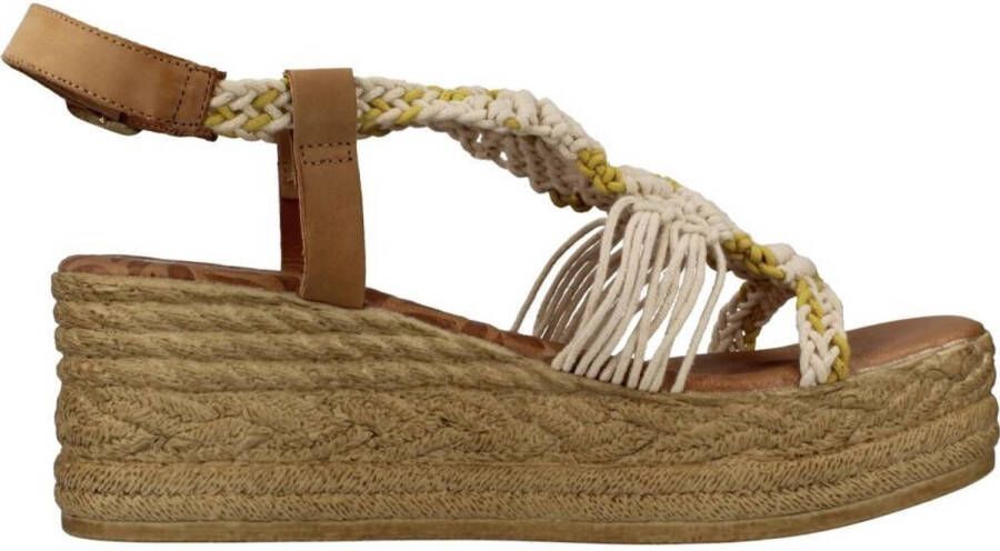 Mtng Elegante Gesp Sluiting Sleehak Sandalen Beige Dames