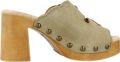 MTNG Stijlvolle Heeled Mules Sandal - Groen