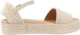 Mtng Plateau Sandalen Beige Dames - Thumbnail 1