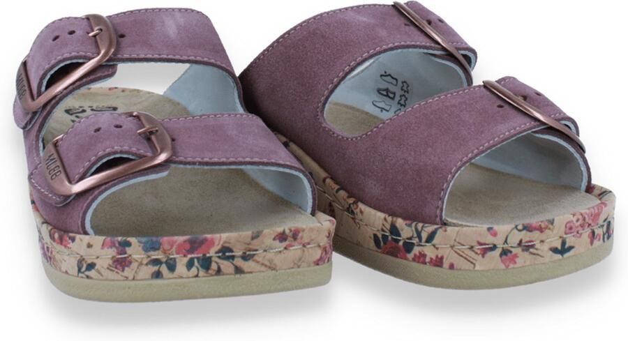 Mubb Comfort Dames Slipper Brownrose Bruin