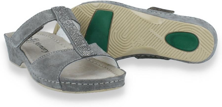 Mubb Comfort Dames Slipper Bush Kaki