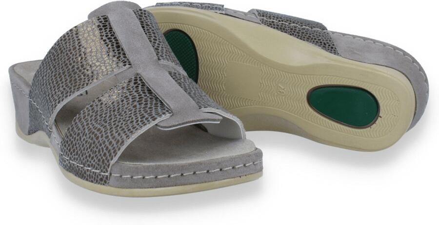 Mubb Comfort Dames Slipper Cognac