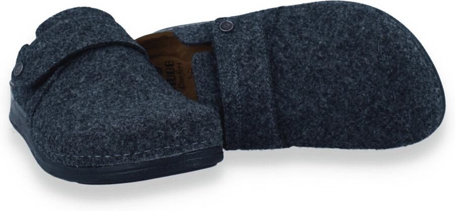 Mubb Comfort Heren Pantoffel Grijs Grau