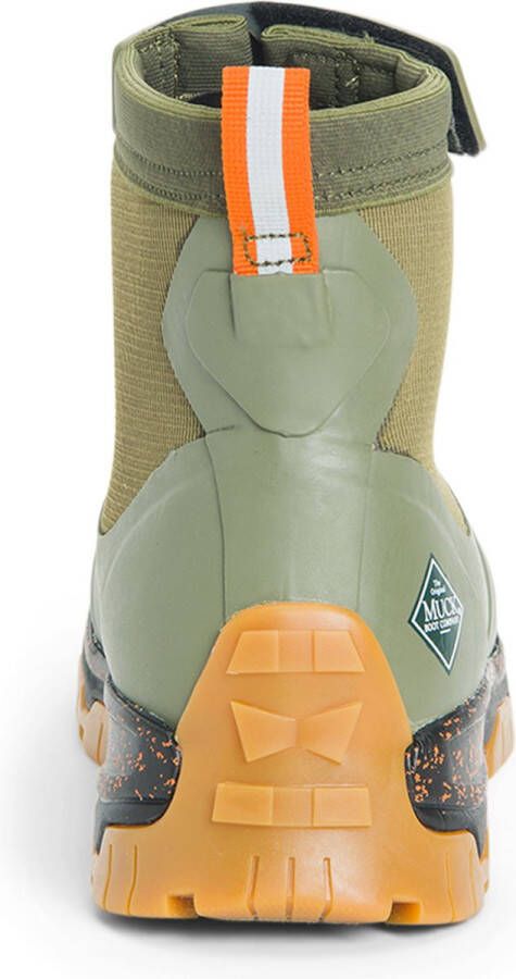 Muck Boot Apex Zip Olive Orange Heren