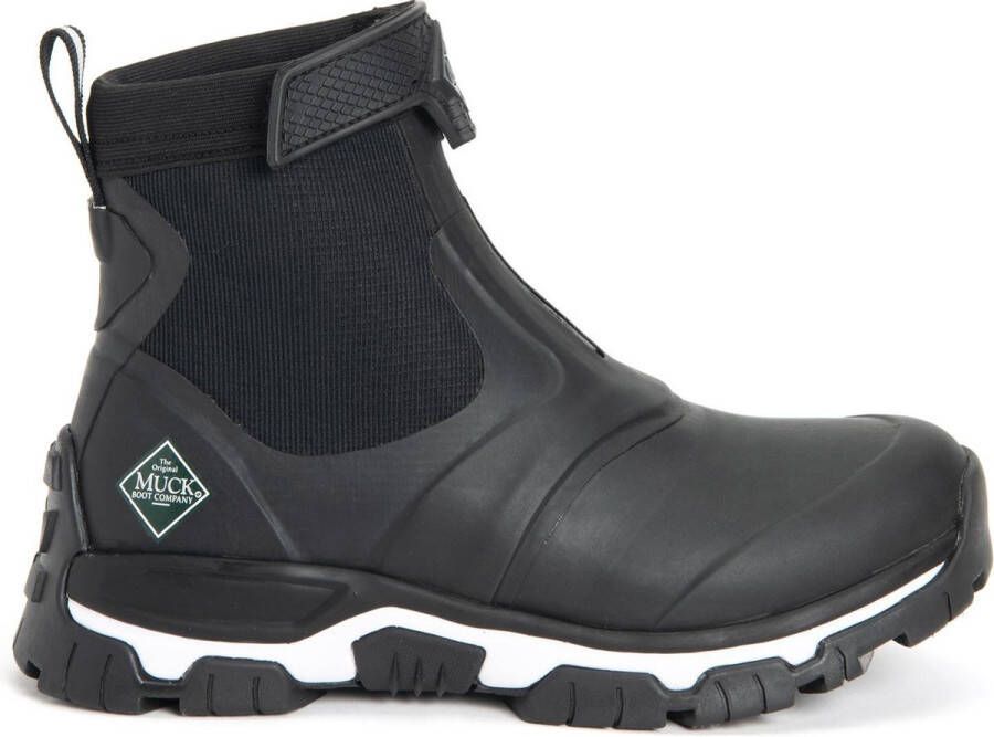 Muck Boot Apex Zip Zwart Wit Dames