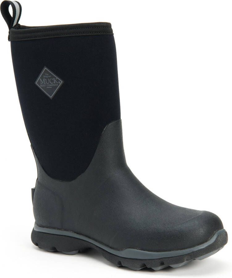 Muck Boot Arctic Excursion Mid Black Grey Men