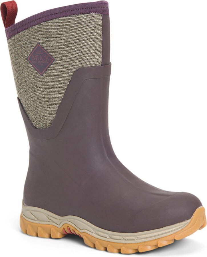 Muck Boot -Arctic Sport II Mid-Bordeaux Tweed