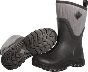 Muck Boot Arctic Sport II Mid Black Grey Dames Winterlaarzen