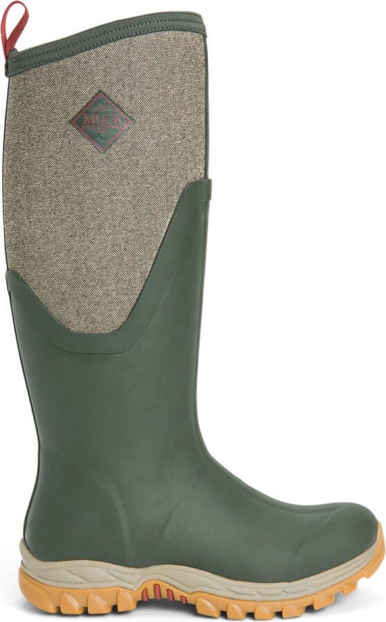 Muck Boot Arctic Sport II Tall Olive Tweed Dames Winterlaarzen