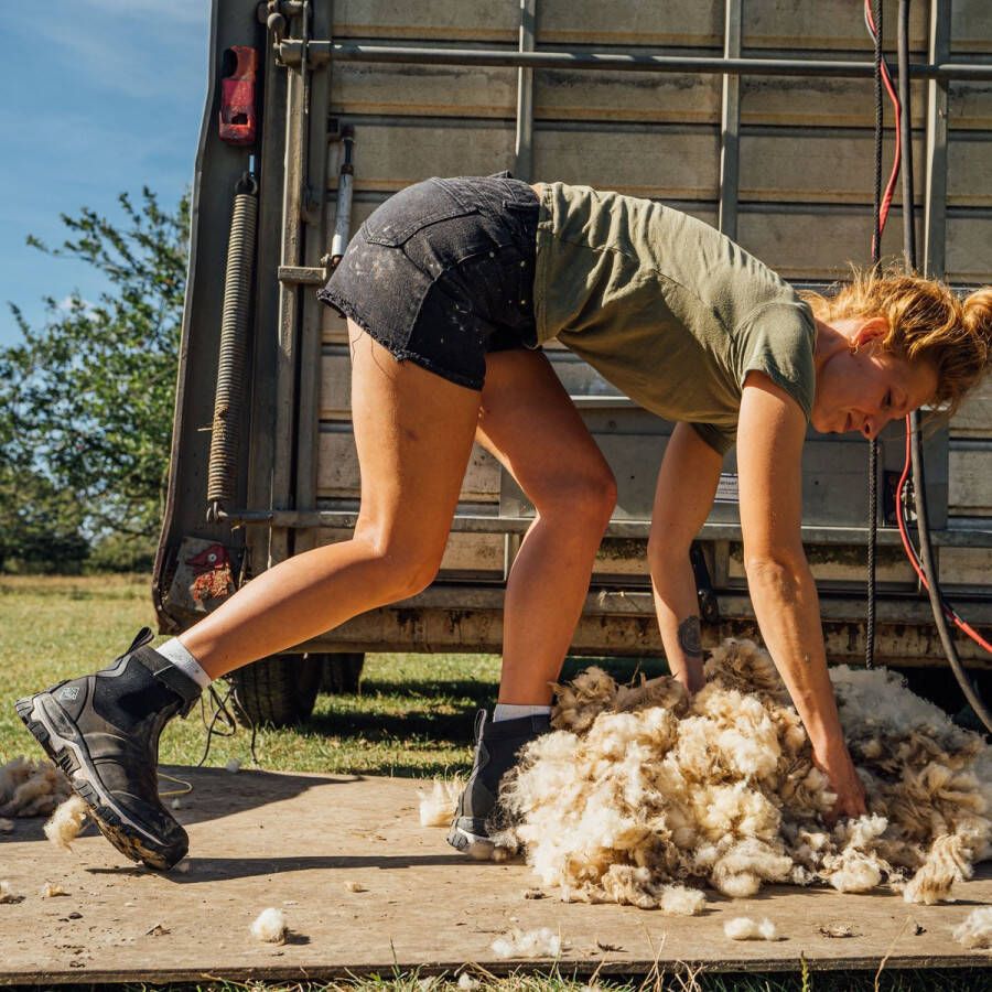 Muck Boot Apex Zip Black White Laarzen Dames - Foto 2