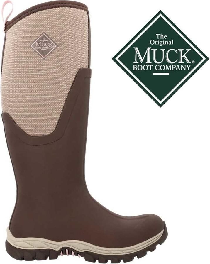 Muck Boot Arctic Sport II Tall Outdoorlaarzen Chocolate Beige Dames - Foto 5