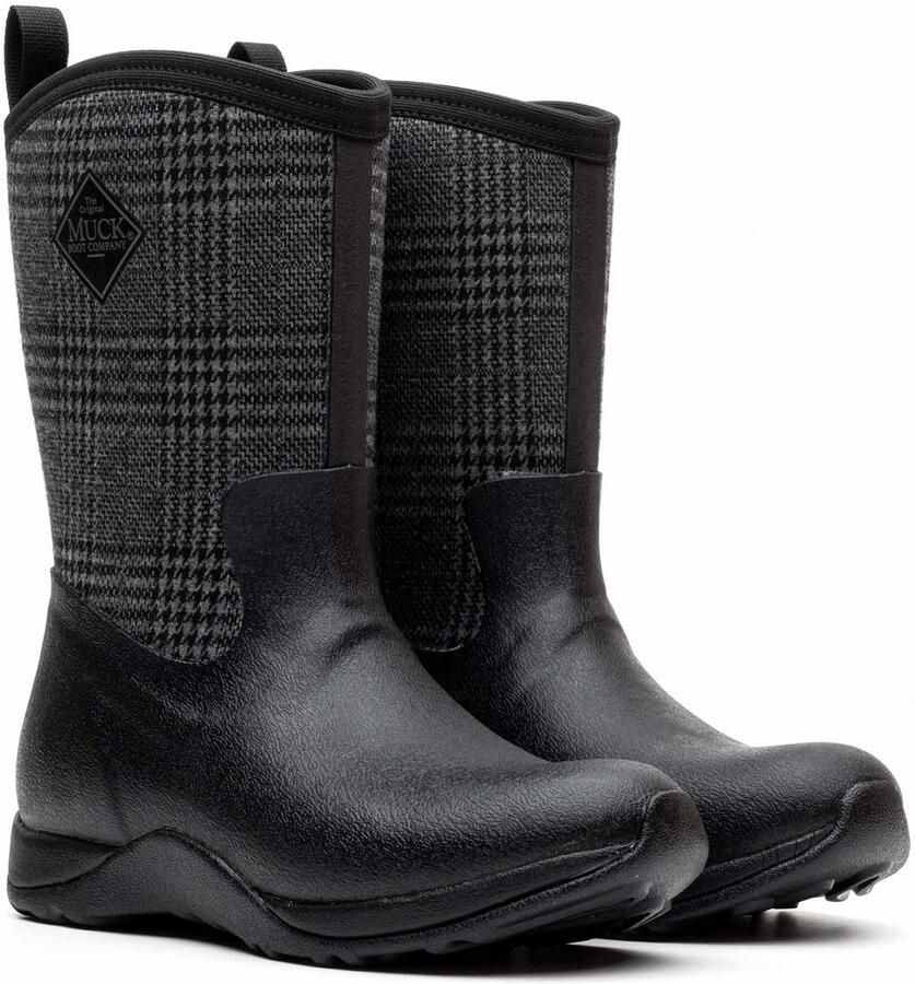 Muck Boot Arctic Weekend Black Plaid FW Boots - Foto 3