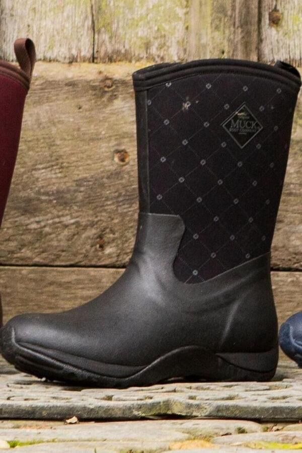 Muck Boot Arctic Weekend Outdoorlaarzen Zwart Quilt Dames - Foto 6
