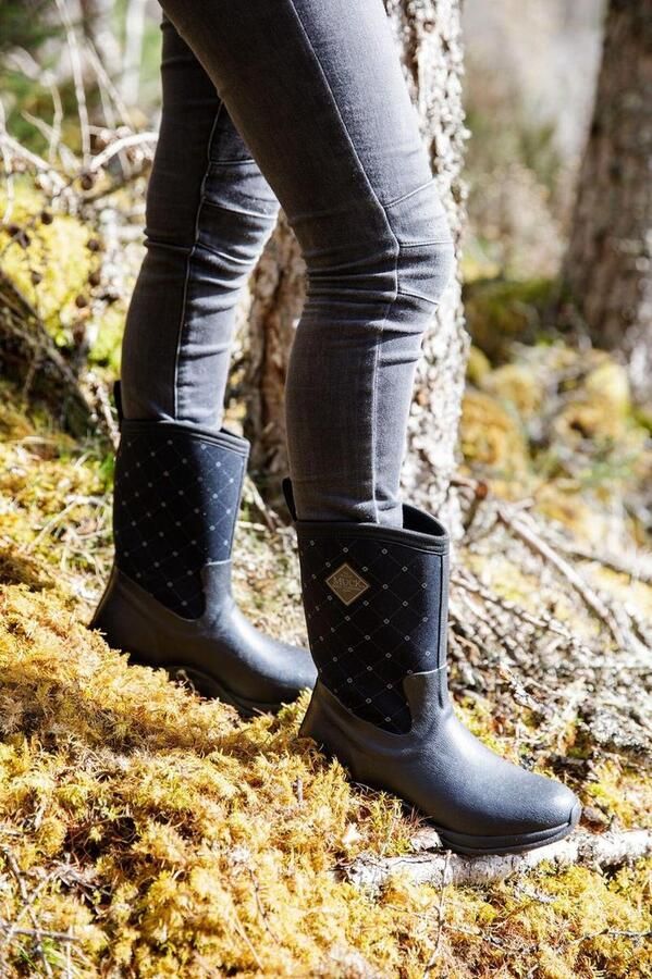 Muck Boot Arctic Weekend Outdoorlaarzen Zwart Quilt Dames - Foto 7