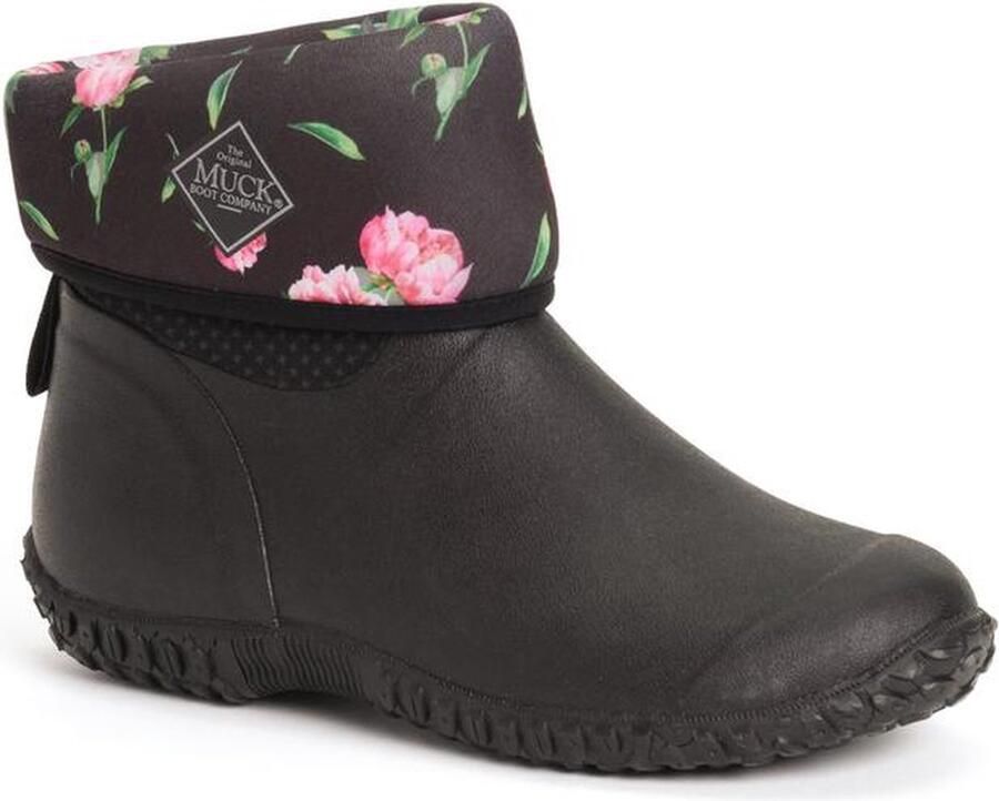 Muck Boot Muckster II Mid Tuinlaars Zwart Rose print Dames - Foto 6