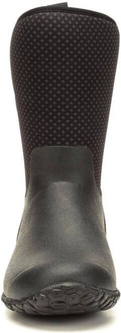 Muck Boot Muckster II Mid Tuinlaars Zwart Rose print Dames