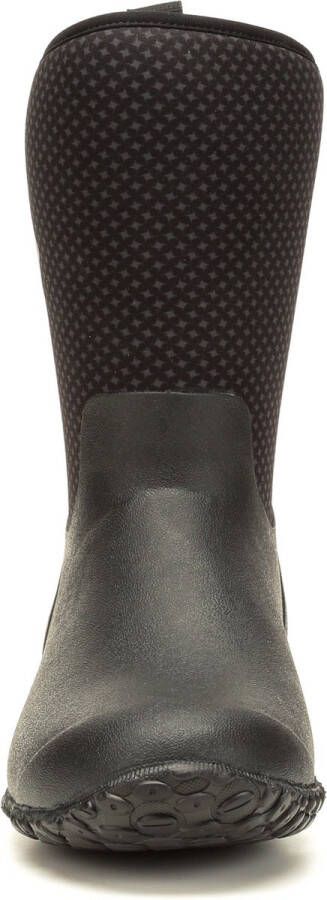 Muck Boot Muckster II Mid Tuinlaars Zwart Rose print Dames