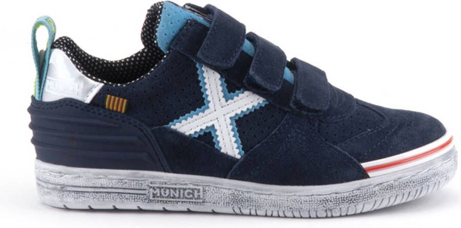 Munich Klittenband Laag Klittenband Laag blauw - Foto 5