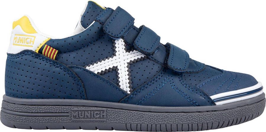 Munich Velcro G3 Lage sneakers Jongens Blauw - Foto 2