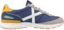 Munich Retro Atletische Sneaker voor Heren Blue Heren - Thumbnail 4