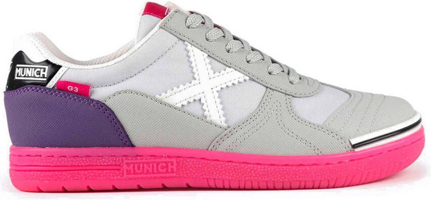 Munich G-3 442 Zaalschoenen Grijs Meisjes