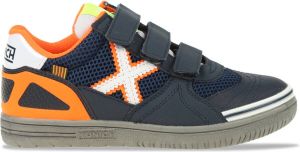 Munich G3 Velcro Donker Blauw Oranje