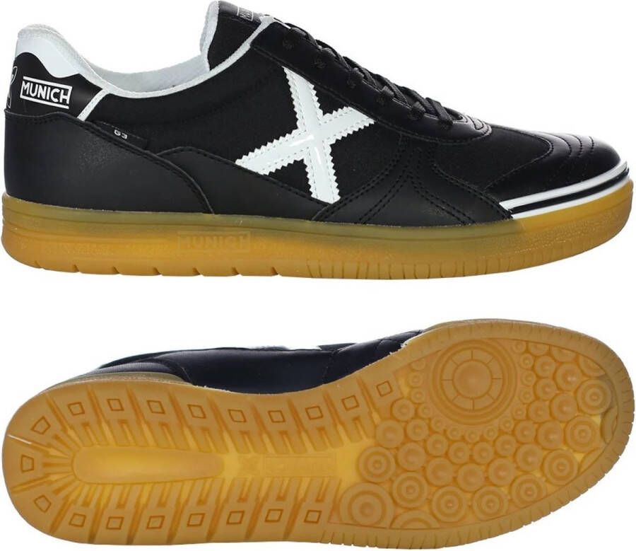 Munich G3 zwart wit indoor voetbalschoenen heren (311634)
