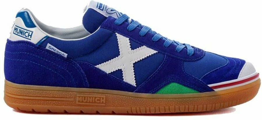 Munich Indoor Football Shoes Gresca 03 Blue Adults
