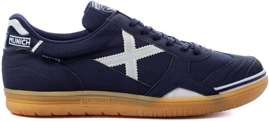 Munich Gresca Zaalvoetbalschoenen Donkerblauw - Foto 2