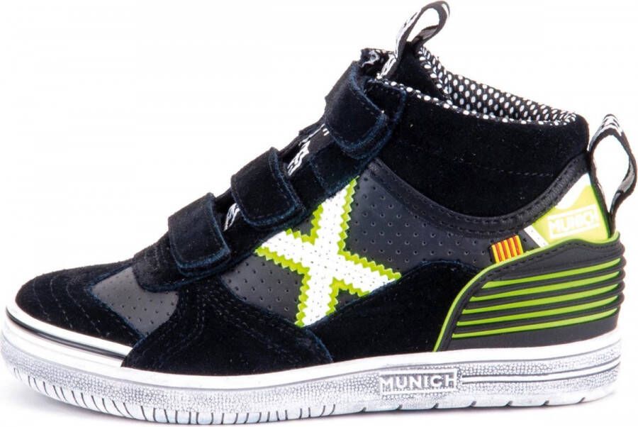 Munich Jongens Veterschoenen \u0026 Klitteband 1575229 G 3 Vco Zwart -  Schoenen.nl