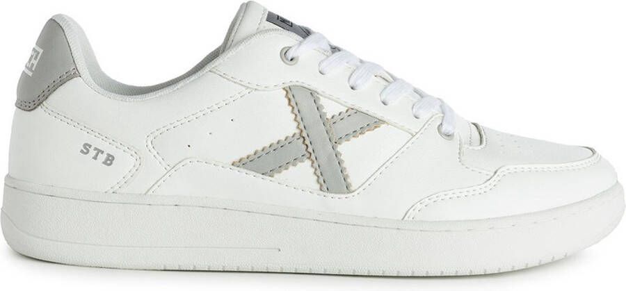 Munich Heren Legit 53 Witte Eco Leren Sneakers White Heren