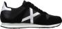 Munich Zwarte Heren Sneakers van Suède Black Heren - Thumbnail 1