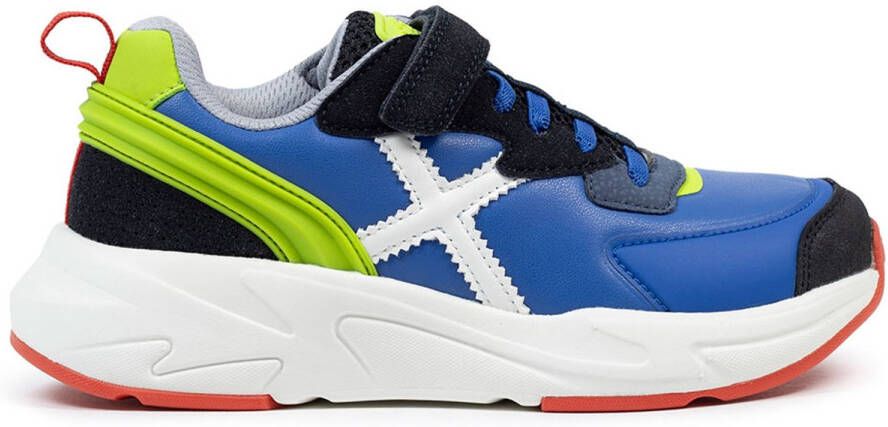 Munich Mini Track Velcro 114 Schoenen Blauw Jongen