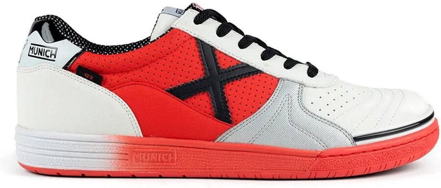 Munich G-3 471 Zaalschoenen Rood Wit
