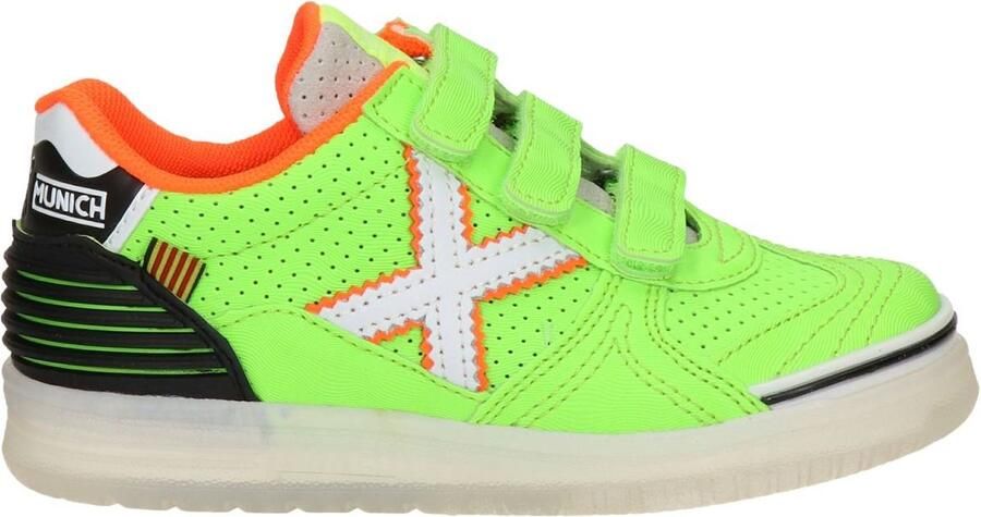 Munich G-3 Velcro Jongens Sneakers Groen