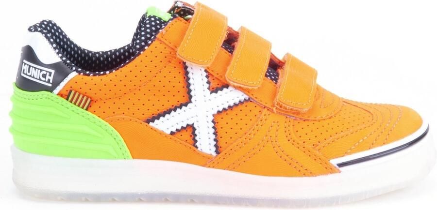 Munich G-3 Velcro Jongens Sneakers Oranje