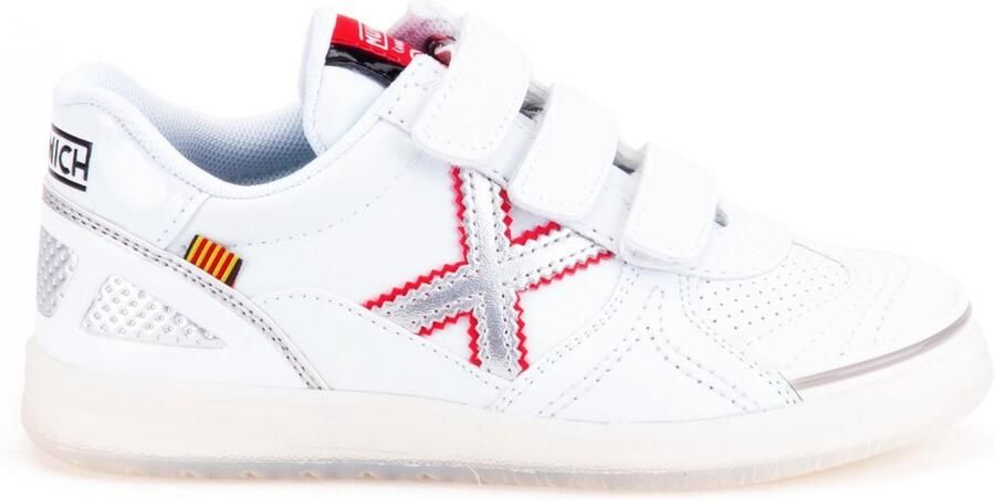 Munich G 3 Velcro Jongens Sneakers Wit