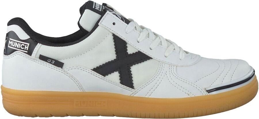 Munich G3 wit zwart indoor voetbalschoenen heren (311578) - Foto 5