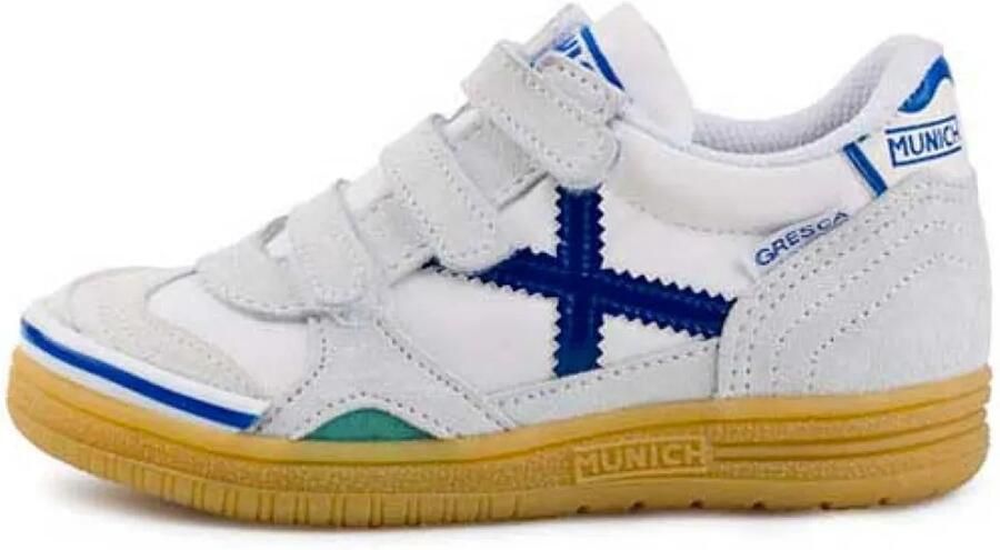 Munich Gresca Velcro In Zaalschoenen Wit