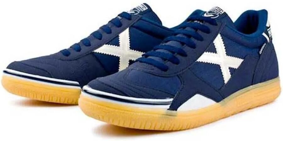 Munich Gresca Zaalvoetbalschoenen Donkerblauw