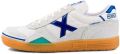 Munich Gresca Zaalvoetbalschoenen Wit Blauw - Wit