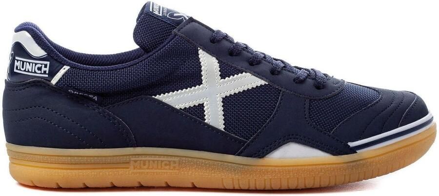 Munich Gresca Zaalvoetbalschoenen Donkerblauw - Foto 2