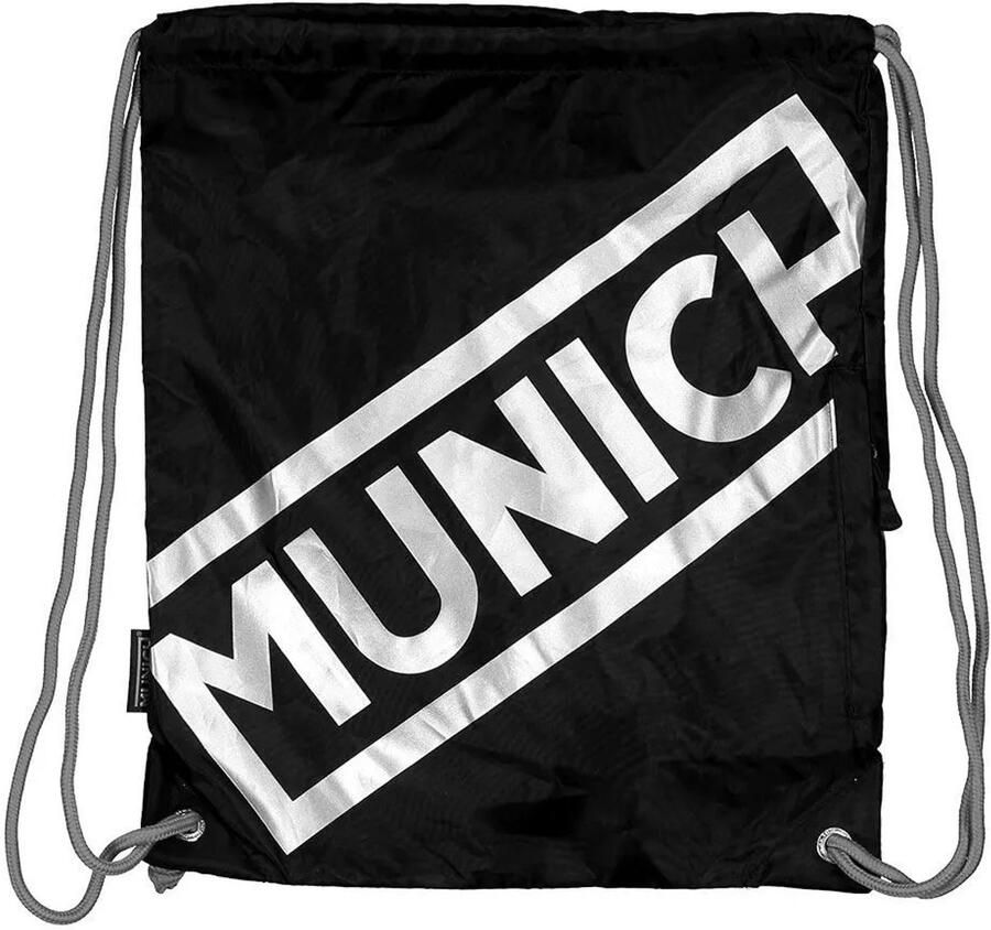 Munich Logo Gymtas Zwart