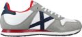 Munich Massana 434 Sneaker shoes in Suede Mesh fabric Us22Mu13 8620434 Grijs Heren - Wit