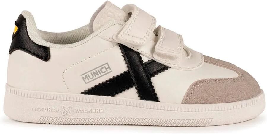 Munich Mini Barru Velcro 28 Schoenen Wit Meisje