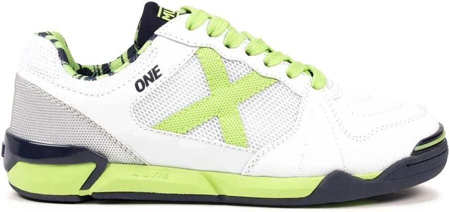 Munich One 77 Zaalschoenen Wit Kinderen