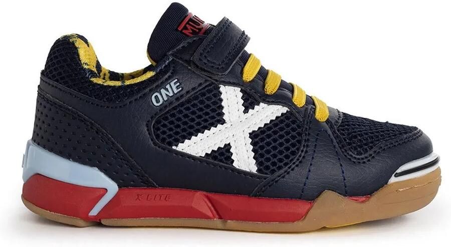 Munich One Vco Zaalschoenen Blauw Zwart Kinderen