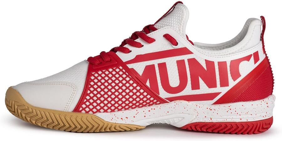 Munich Oxygen Padel schoenen Wit Rood